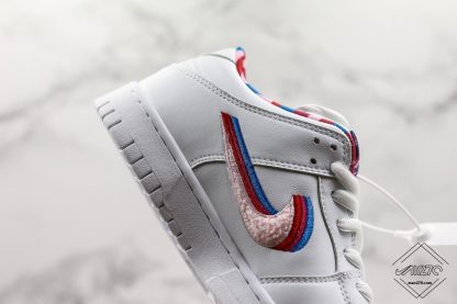 Piet Parra x Nike SB Dunk Low White 3 colors swoosh