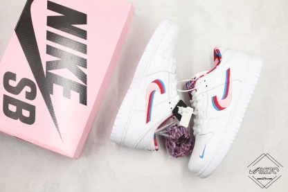 Piet Parra x Nike SB Dunk Low White sneaker