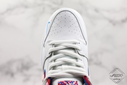 Piet Parra x Nike SB Dunk Low White toe