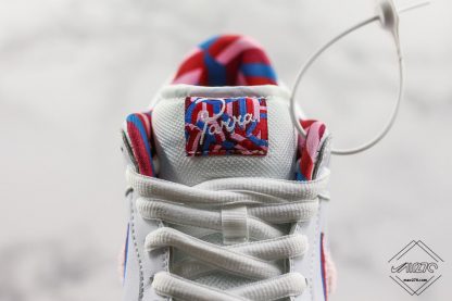 Piet Parra x Nike SB Dunk Low White tongue