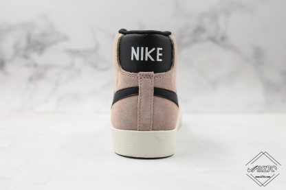 Womenss Nike Blazer Mid Vintage Suede Dusty Pink heel