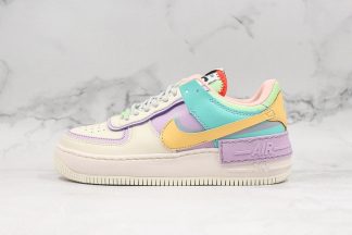 AF1 Shadow Pale Ivory Celestial Gold-Tropical Twist