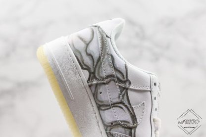 Air Force 1 Low Skeleton Halloween White swoosh