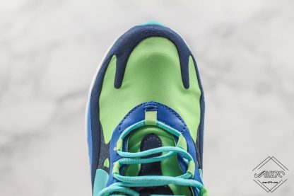 Air Max 270 React Midnight Blue-Green toe