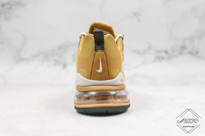 Air Max 270 React Reggae Club Gold heel