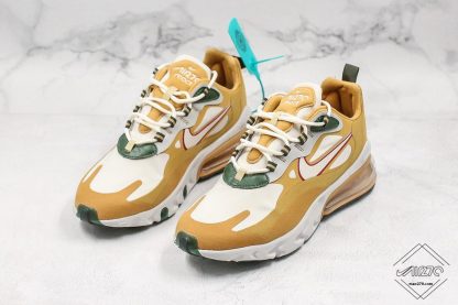 Air Max 270 React Reggae Club Gold shoes