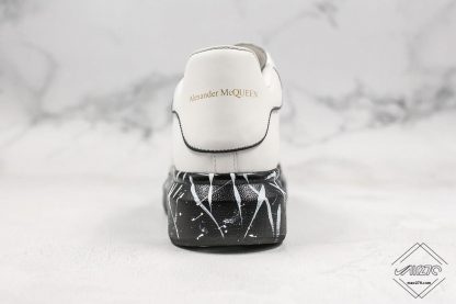 Alexander Mcqueen Sneaker White Black heel