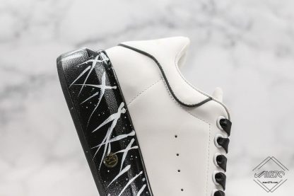 Alexander Mcqueen Sneaker White Black splat