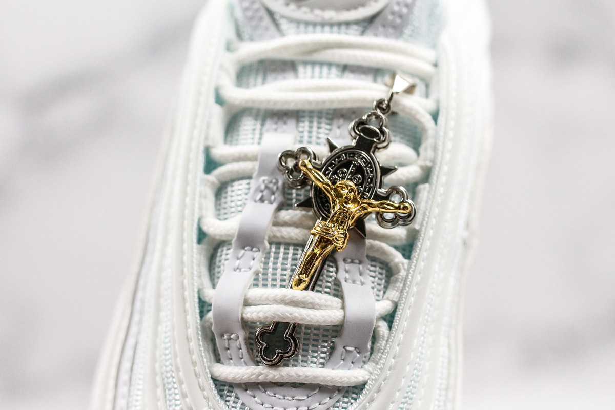 MSCHF X INRI 'Jesus Shoes' Custom Air Maxes Are Filled With Holy Water –  Robb Report