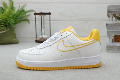 Nike Air Force 1 07 Patent White Yellow Sale