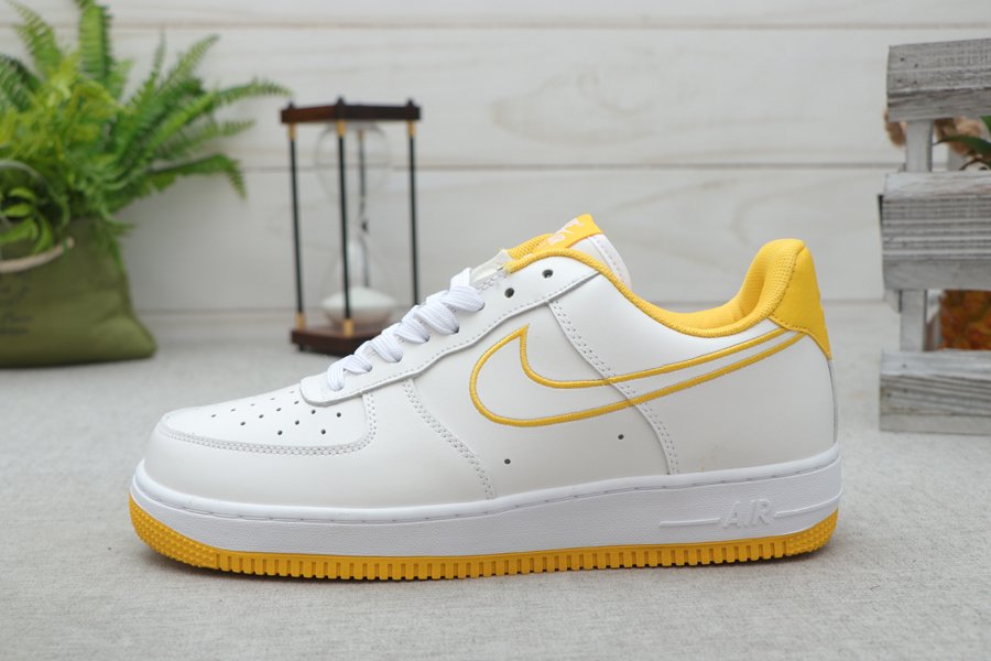 nike air force 1 womens mustard