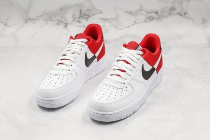 Nike Air Force 1 07 White Red Black sneaker