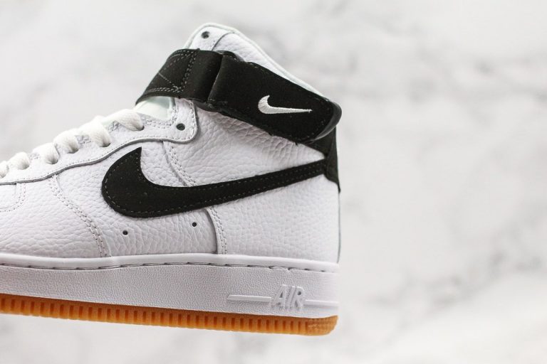white air force 1 with brown bottom