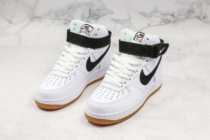 Nike Air Force 1 High White Gum Brown lifestyle shoes