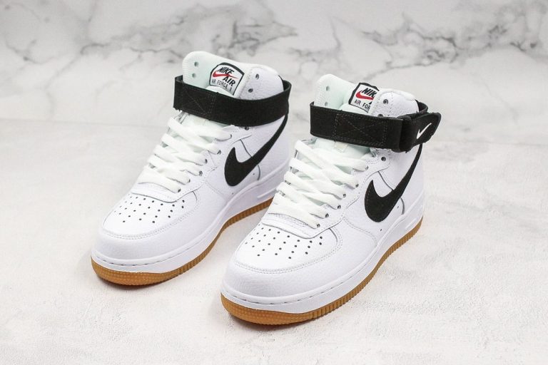 white air force 1 with brown bottom