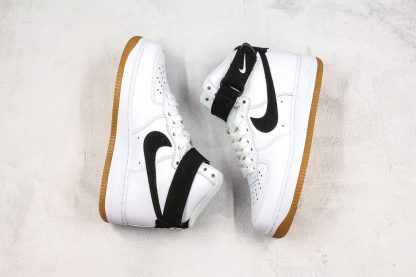Nike Air Force 1 High White Gum Brown shoes