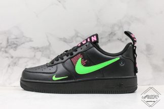 Nike Air Force 1 L.V.8 UL Black-Scream Green