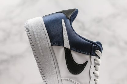 Nike Air Force 1 NBA Low Midnight Navy White close look