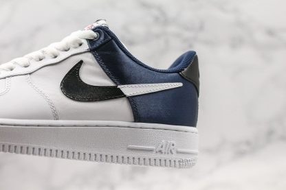 Nike Air Force 1 NBA Navy Satin sneaker