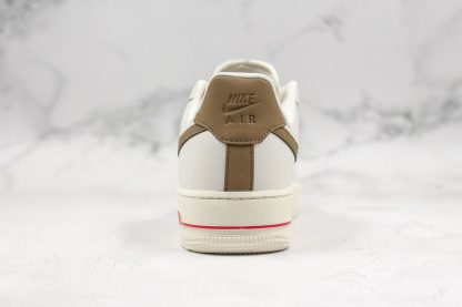 Nike Air Force 1 White Vachetta Tan heel