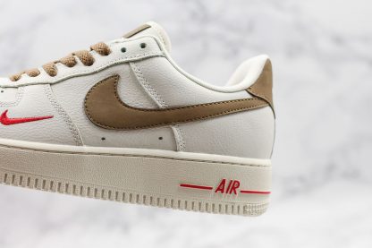 Nike Air Force 1 White Vachetta Tan shoes