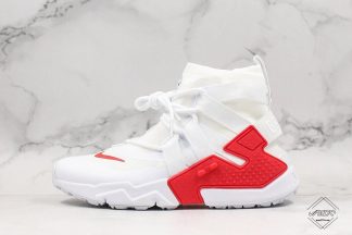 Nike Air Huarache Gripp White University Red