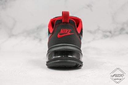 Nike Air Max 200 Black Red-Blue heel