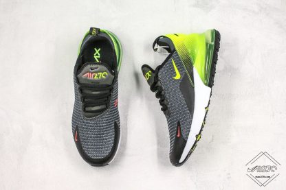 Nike Air Max 270 Black Volt tongue