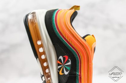 Nike Air Max 97 Sunburst swooshs