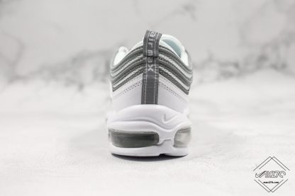 Nike Air Max 97 White Silver heel