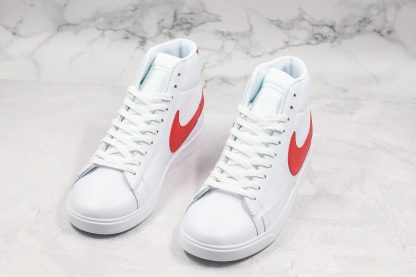 Nike Blazer Mid Vintage White Red shoes