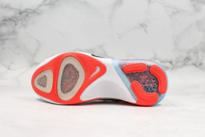 Nike Joyride Run Flyknit Grey Crimson sole
