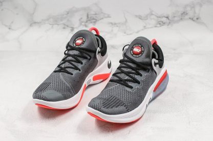 Nike Joyride Run Flyknit Grey Crimson trainer