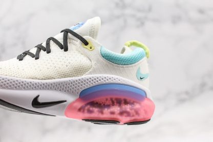 Nike Joyride Run Flyknit Racer White Pink-Aqua sneaker