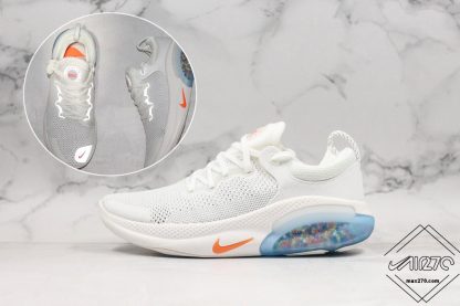 Nike Joyride Run Flyknit White Orange