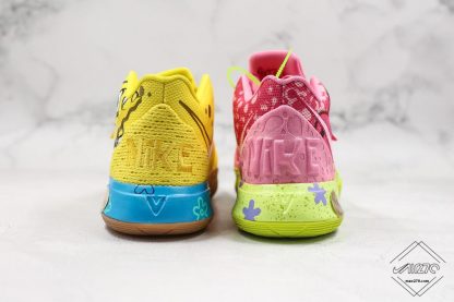 Nike Kyrie 5 Spongebob Squarepants heel