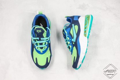 Nike React Air Max 270 React Midnight Blue-Green front