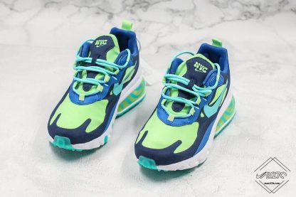 Nike React Air Max 270 React Midnight Blue-Green shoes