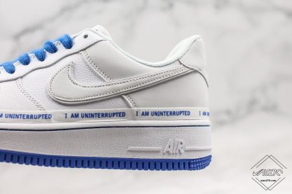 Uninterrupted x Nike Air Force 1 phrase