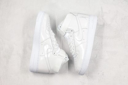 Air Force 1 High Sheed White White leather