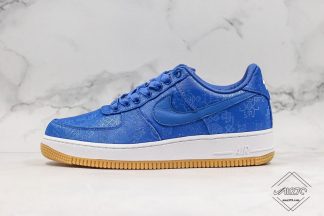 Air Force 1 Low x CLOT Game Royal Blue Silk