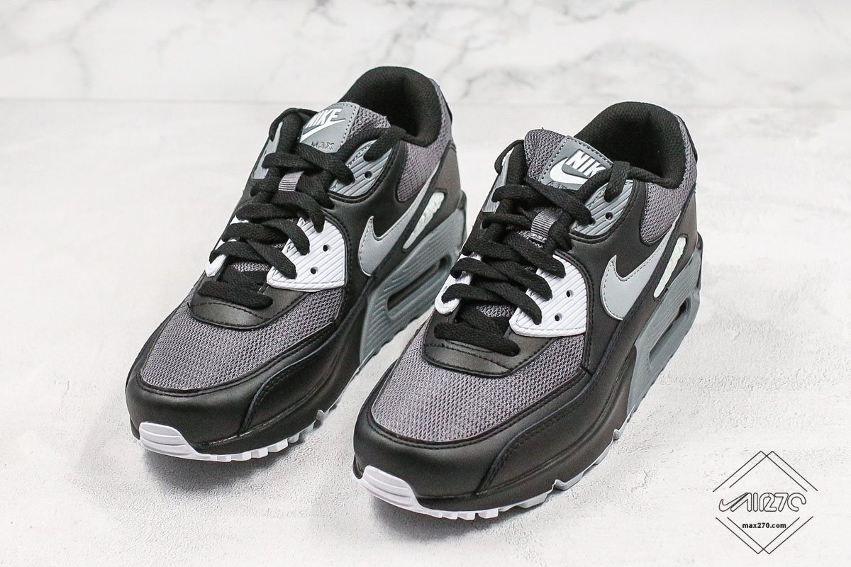nike air max 90 black and wolf grey
