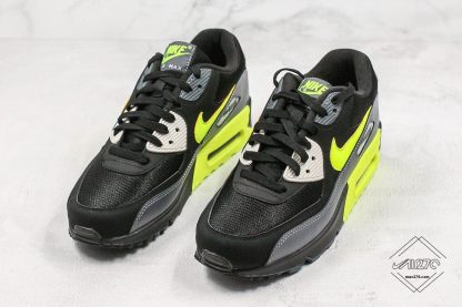 Air Max 90 Essential Volt Dark Grey Black shoes