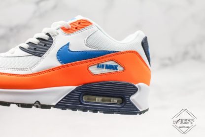 Air Max 90 White Photo Blue Total Orange unit