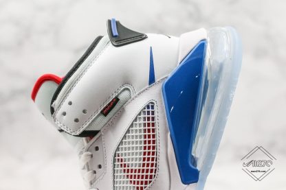 Jordan Mars 270 White Game Royal Fire Red close look