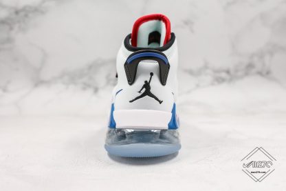 Jordan Mars 270 White Game Royal Fire Red heel