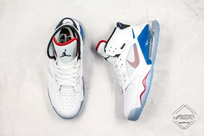 Jordan Mars 270 White Game Royal Fire Red tongue