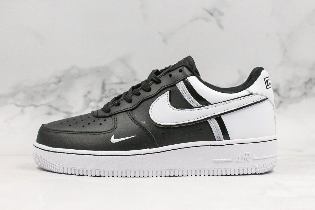 LV x Nike Air Force 1 07 Low Black White NZ0088 - RvceShops - nike