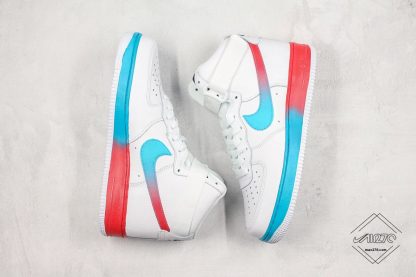 Nike Air Force 1 High Gradient Neon Seoul shoes