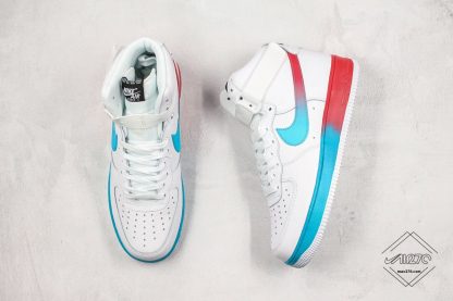 Nike Air Force 1 High Gradient Neon Seoul white